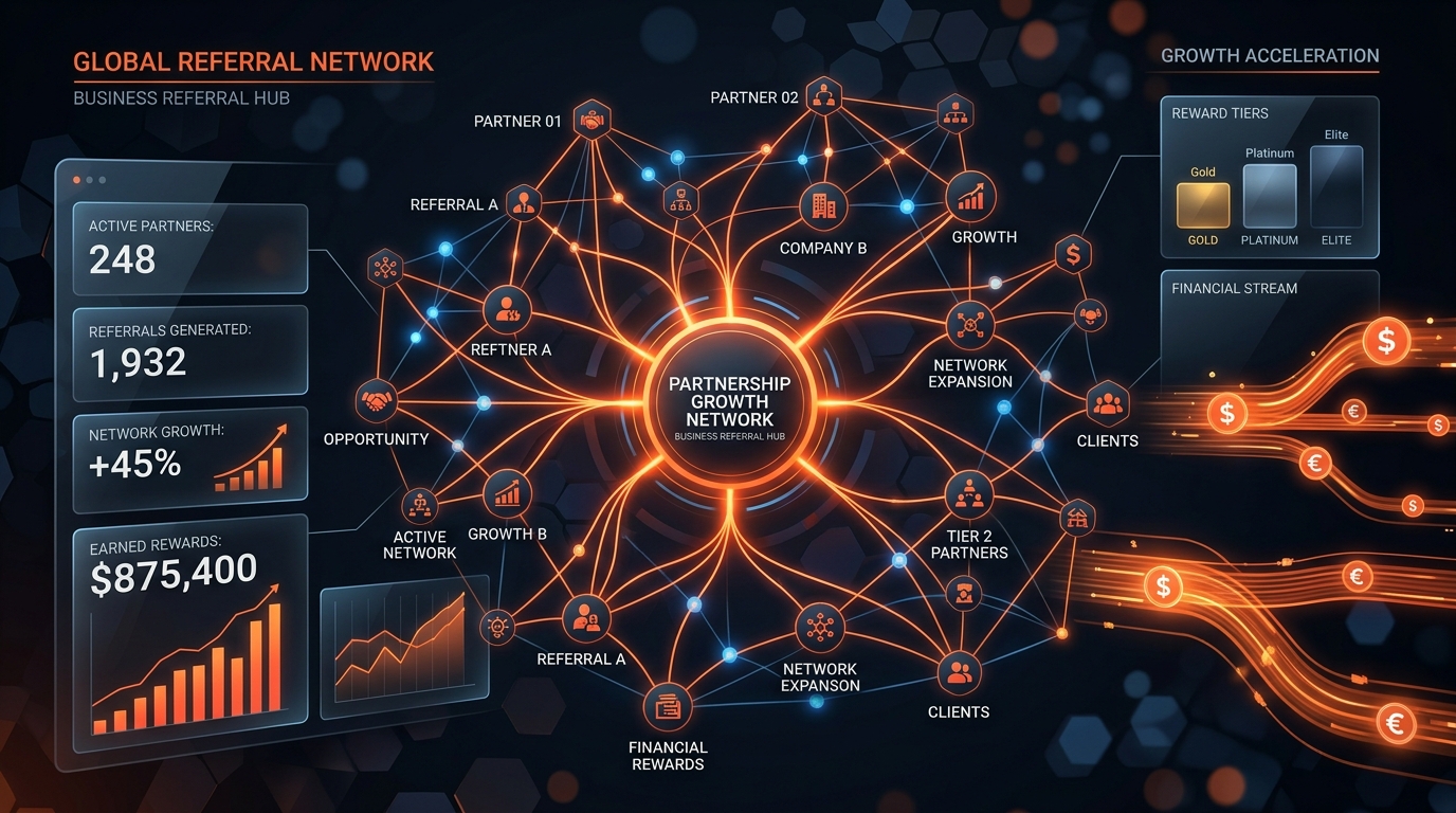 WePrixe Global Referral Network & Partnership Hub